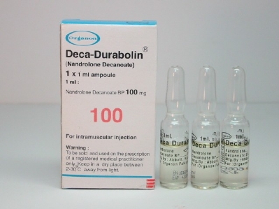 (Nandrolone Decanoate) Deca-Durabolin, 100, 50, and 25 mg injections, ampoules